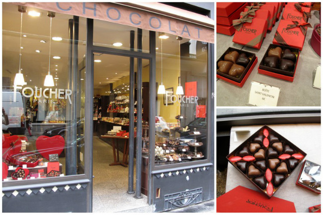 Foucher's Valentine's chocolate